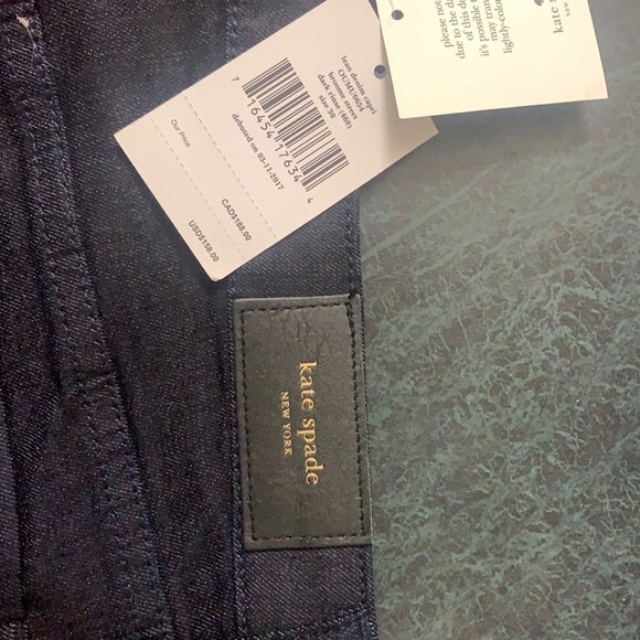 NWT. Kate Spade Dark Denim Women’s Jeans Brooke Street Size30 - Picture 5 of 9